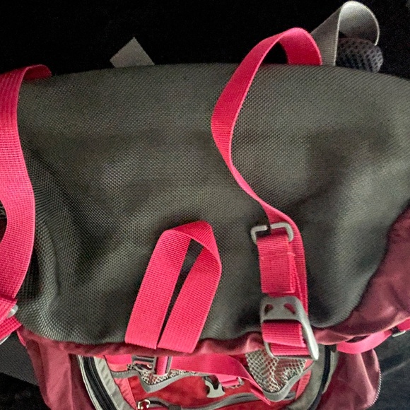 North Face Recon Backpack Red, Gray and Black - Picture 3 of 6